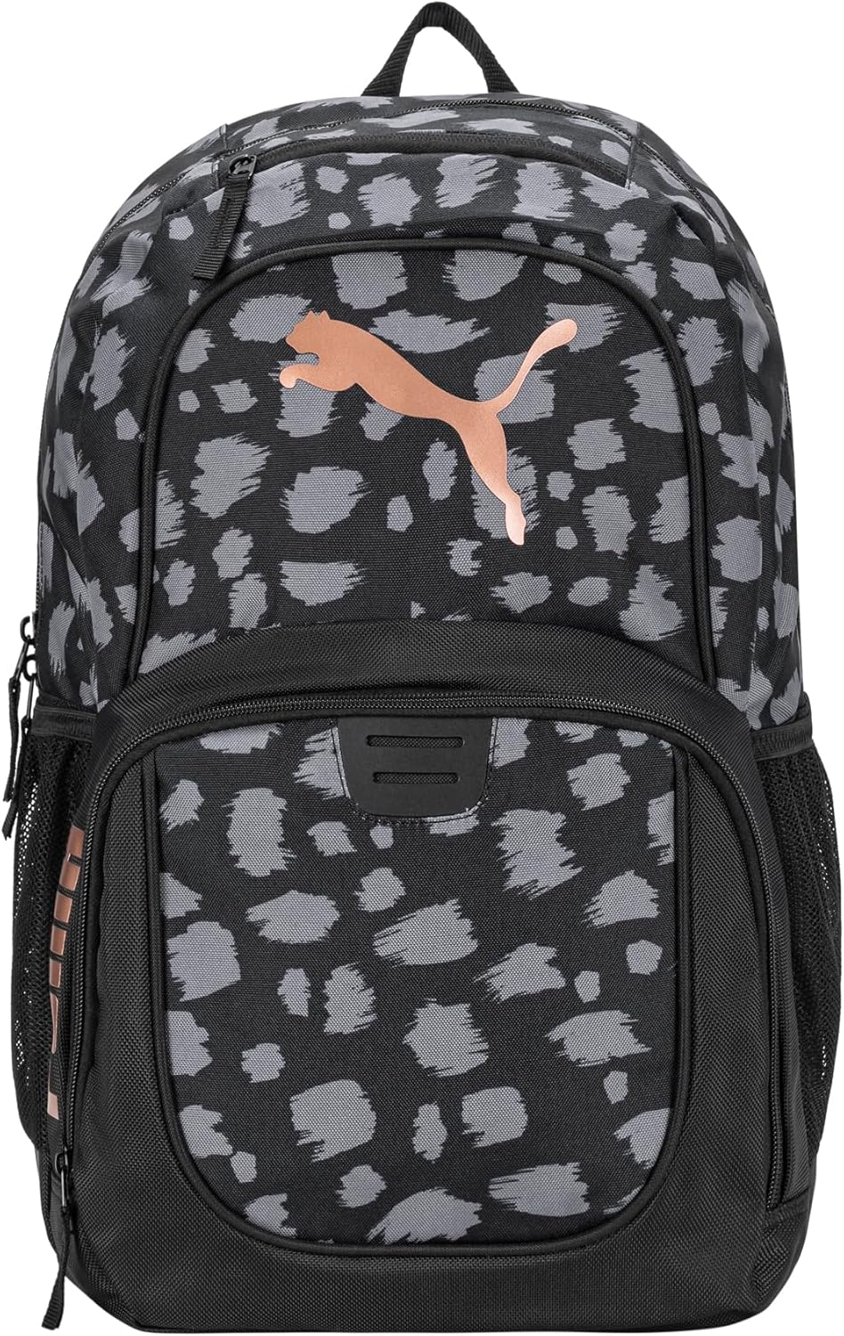 PUMA Evercat Contender 3.0 Backpack in Rose Gold Cheetah Style