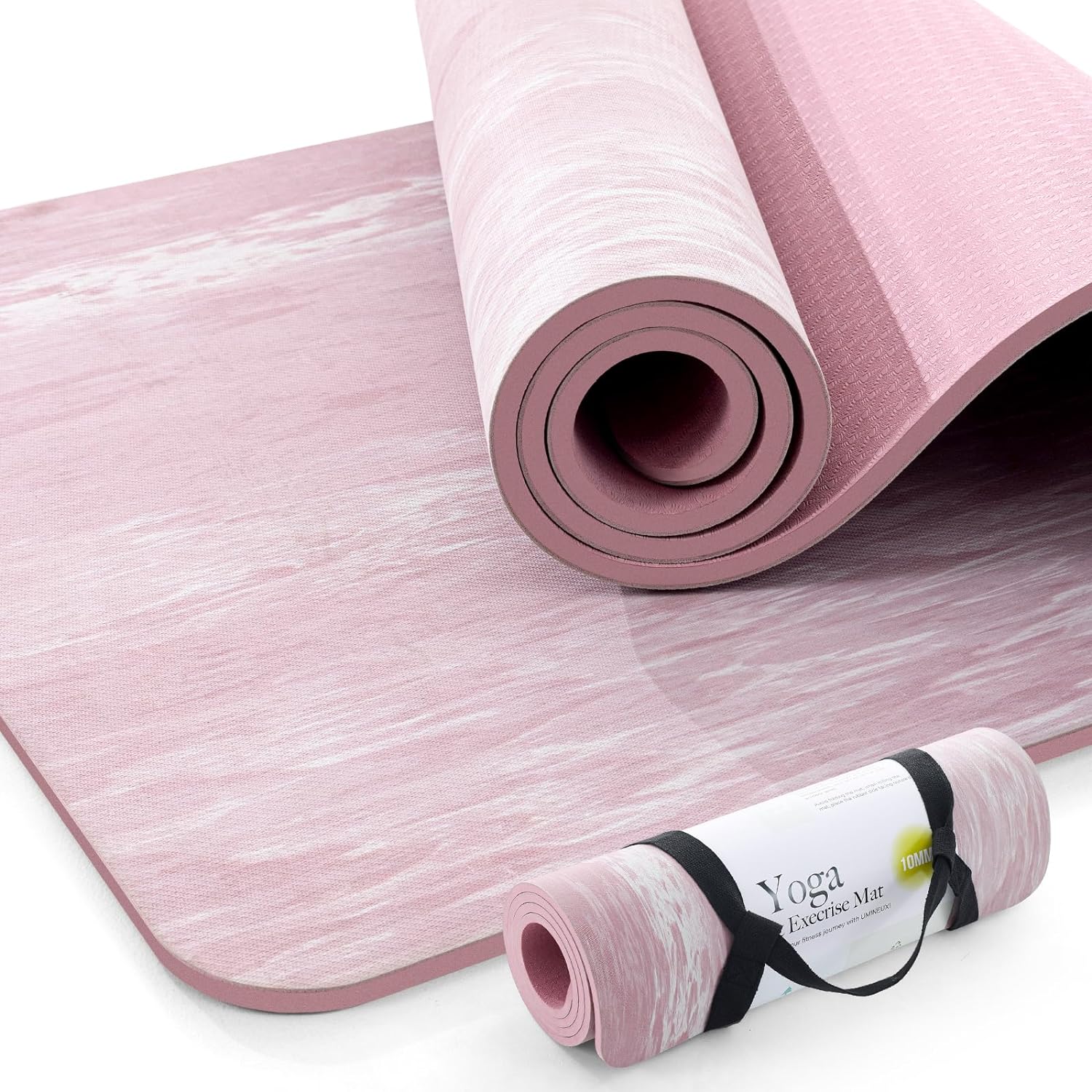 UMINEUX Extra Thick Yoga Mat for Eco-Friendly Workouts