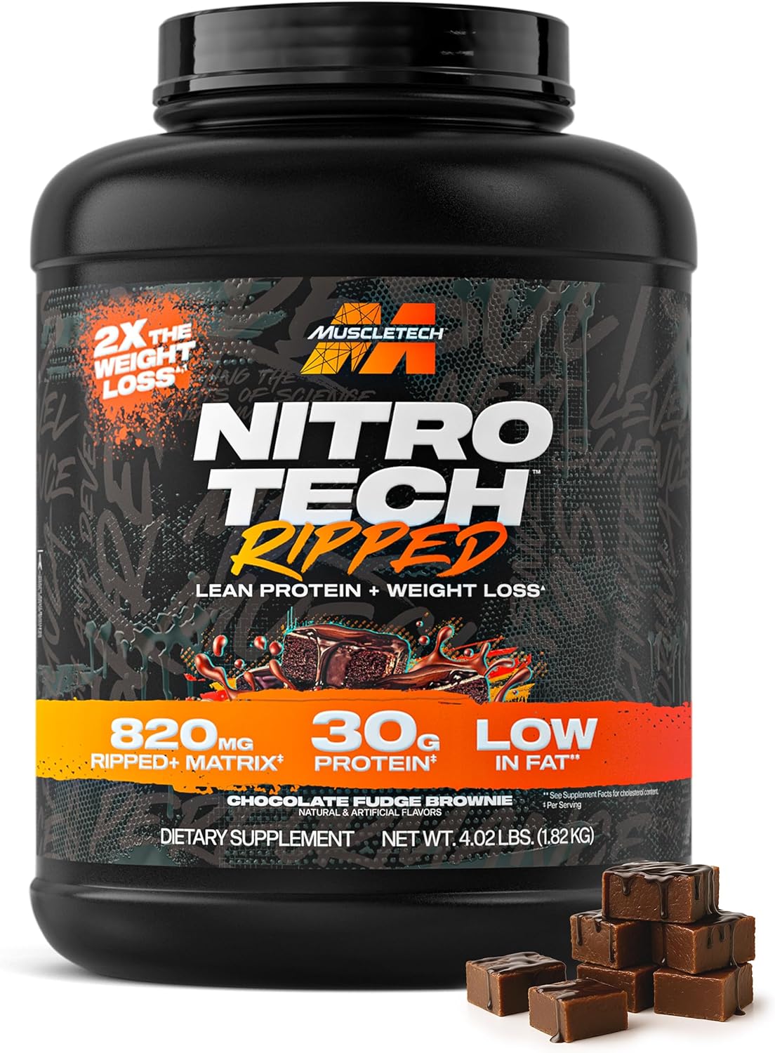 Muscletech Whey Protein Powder - Nitro-Tech Ripped Review
