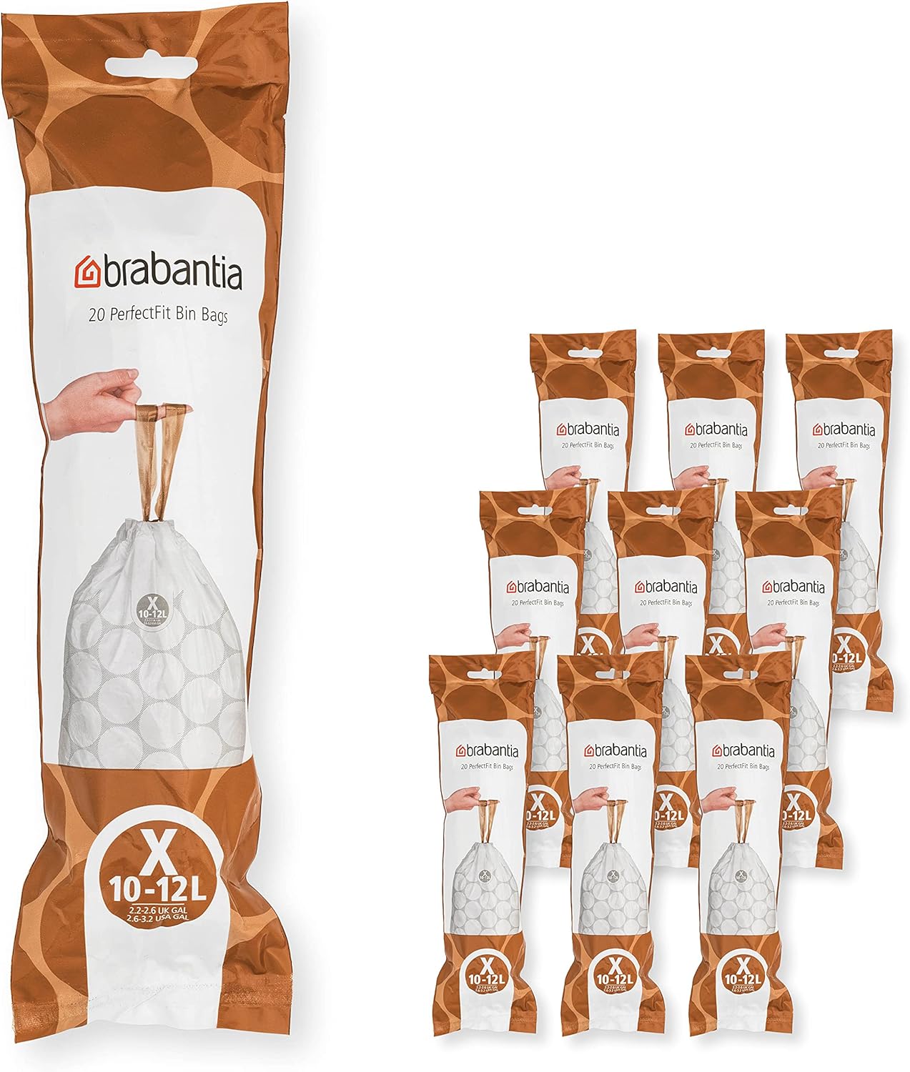 Brabantia PerfectFit Trash Bags for Easy Waste Management