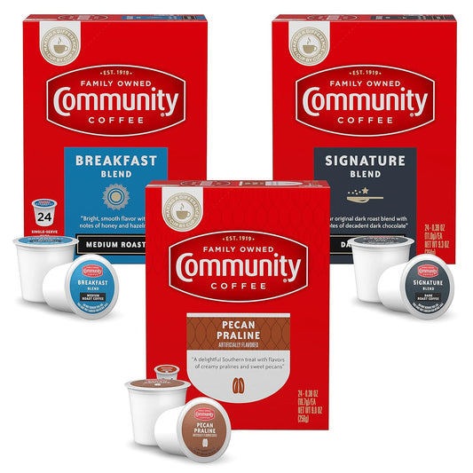 Community Coffee Variety Pack - 72 Count Pods