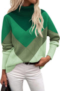 Turtleneck Sweater Women Long Sleeve Chunky Knit - Cozy Fit