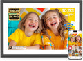 2K 64GB Frameo 10.1 Inch Digital Picture Frame for Memories