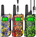 Walkie Talkies for Kids Rechargeable 3-Pack - Long Range Play Radios 7