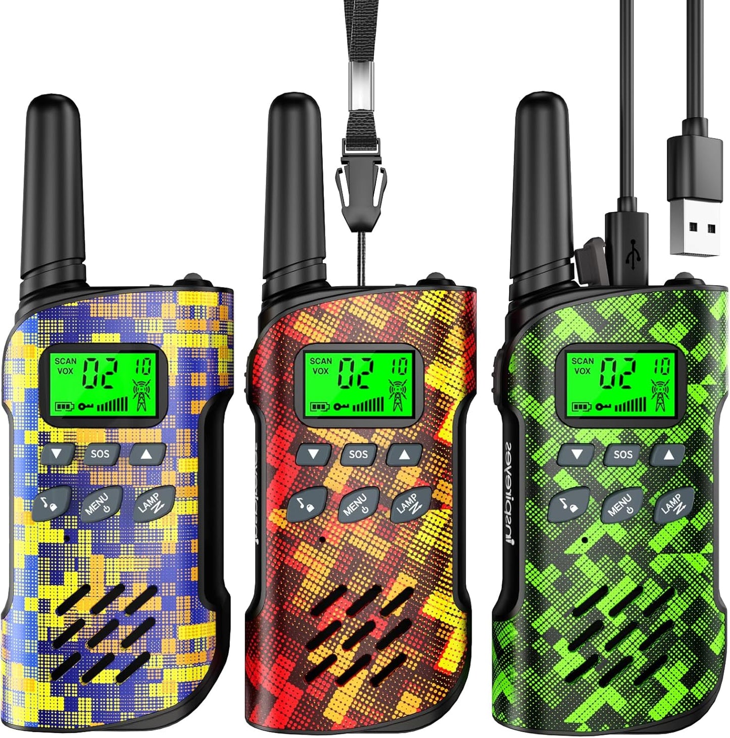 Rechargeable Walkie Talkies for Kids - Fun Outdoor Communication