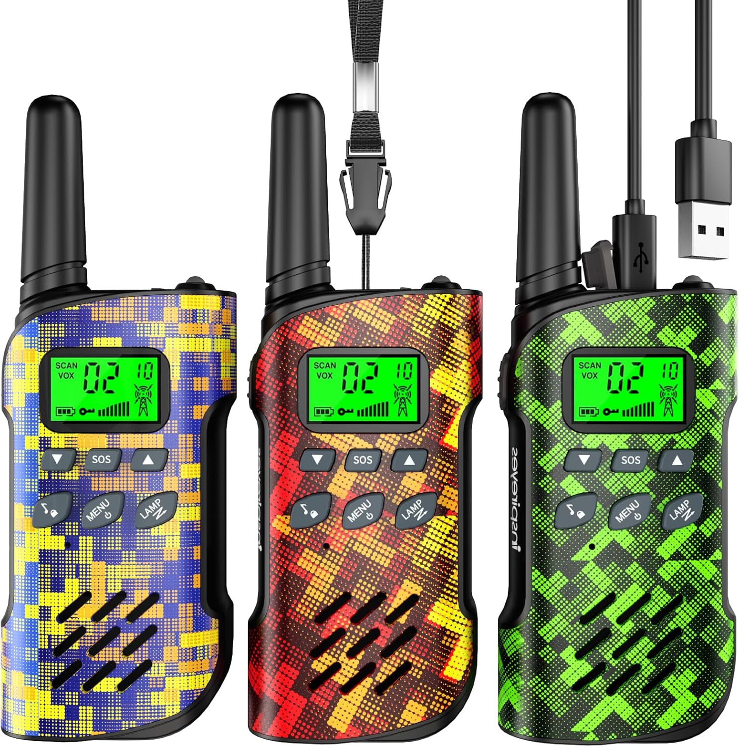 Rechargeable Walkie Talkies for Kids - Fun Outdoor Communication