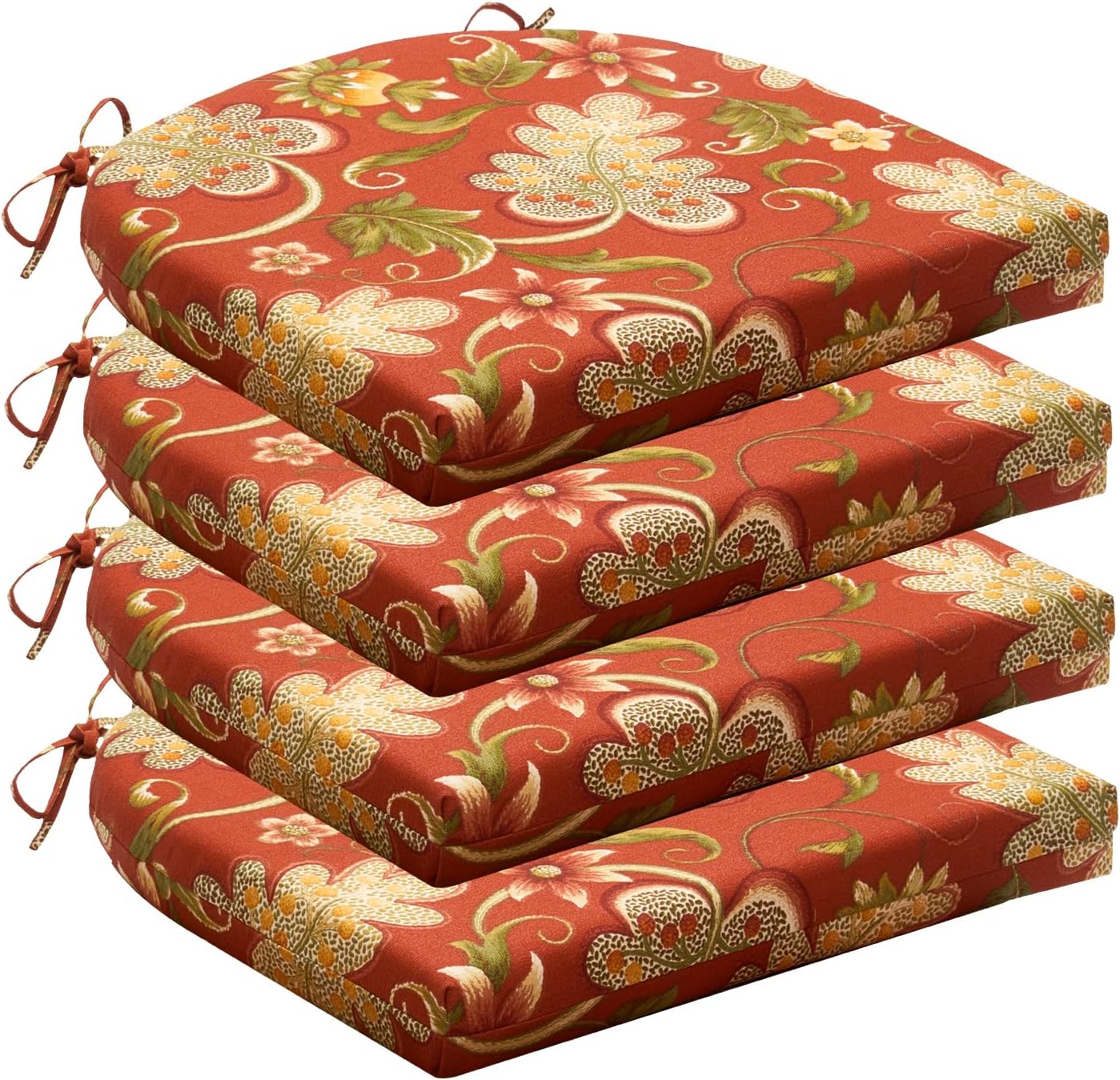 Outdoor Chair Cushions Set of 4 for Patio Furniture Comfort