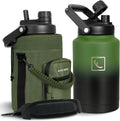 One Gallon Water Bottle Insulated 128 oz - Long-Lasting Cold Retention