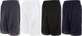 Mens Basketball Shorts with Pockets 4 Pack - Active Performance
