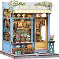 Book Nook Kit - DIY Mini Flower Shop Scene for Bookshelves