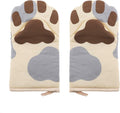 Cute Cat Paw Oven Mitts - Heat Resistant Kitchen Gloves