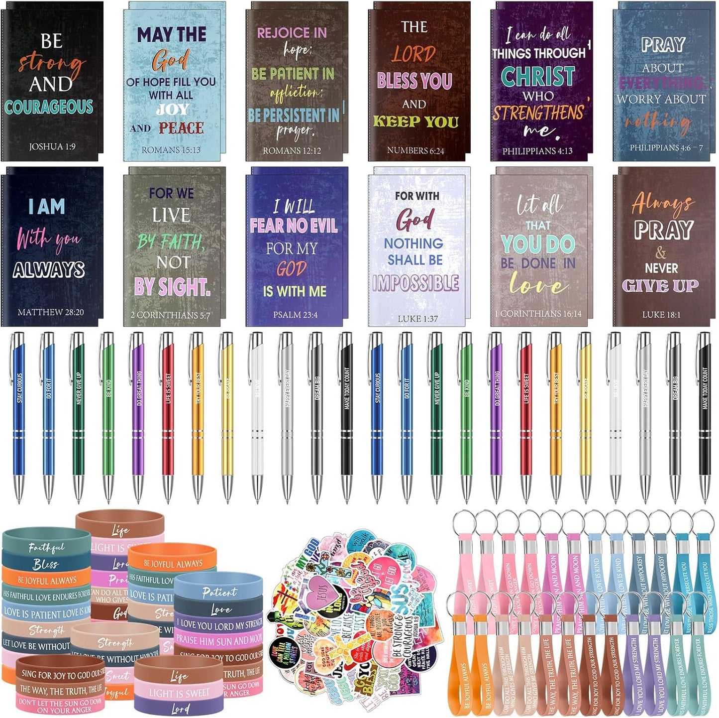 Faith-Packed Christian Gift Set - 146 Pcs