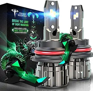 9007 LED Bulbs by POISON SCORPION - 16000LM Bright Fog Lights