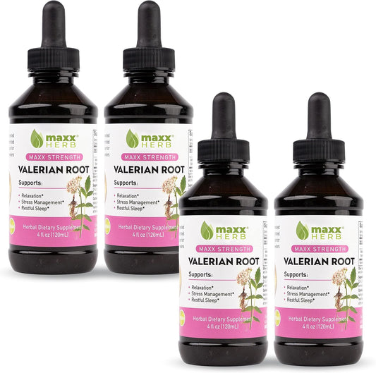 Maxx Herb Valerian Root Extract for Relaxation and Sleep Support