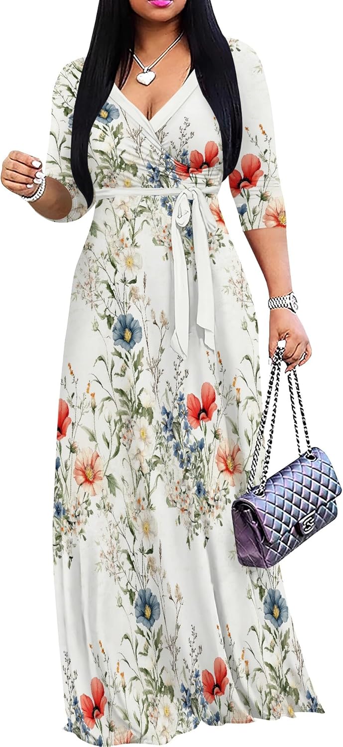 PinkPatty Women's Plus Size Maxi Dresses for Every Occasion