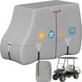 Tuszom 1200D Waterproof Golf Cart Cover Universal Fit - Heavy Duty