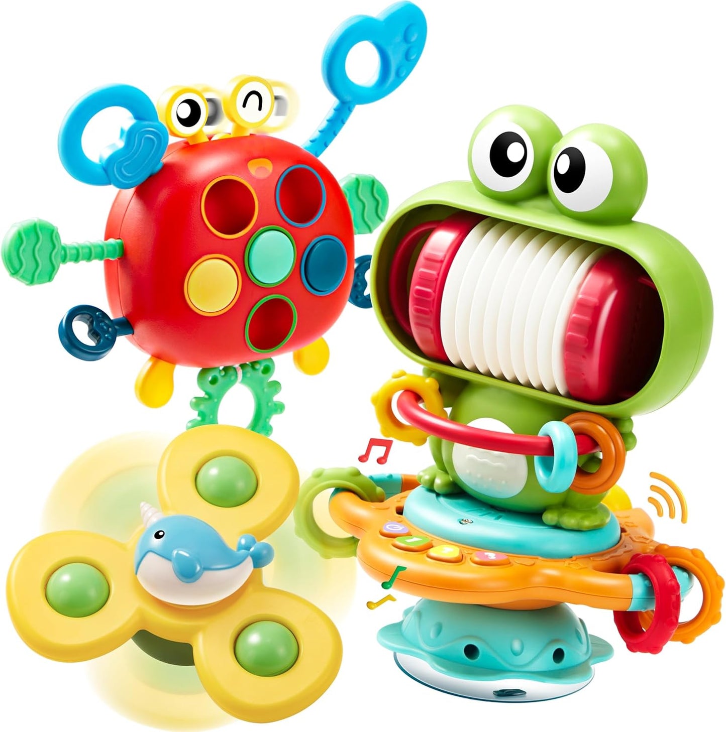 Joyin Musical Suction Cup Toy - Secure Teething Fun!