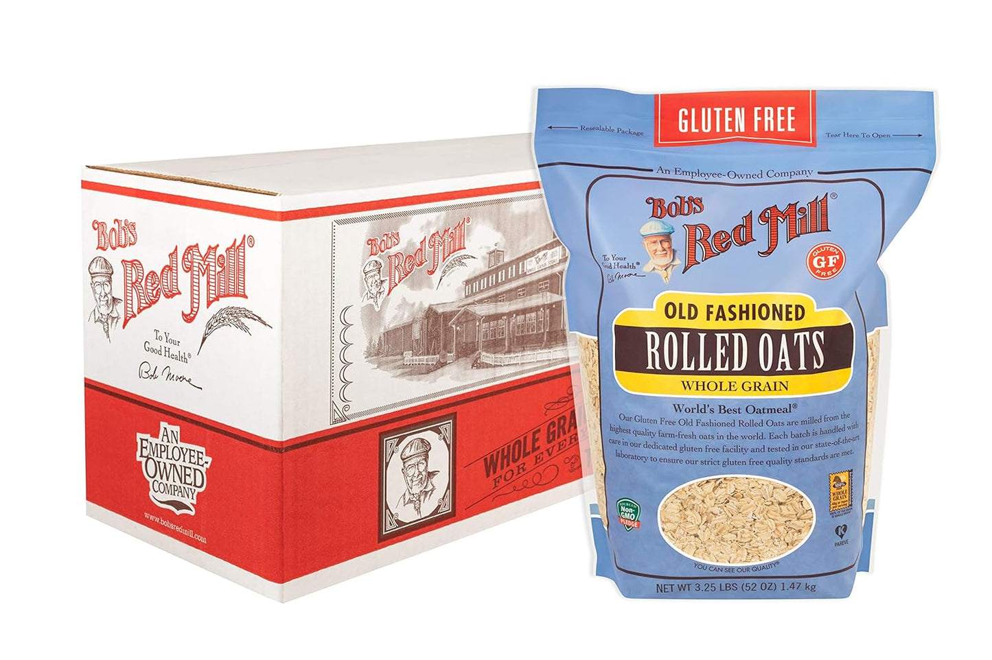 Gluten Free Old Fashioned Rolled Oats - Healthy Breakfast Option