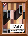 Distressed Oak 17x17 Picture Frame.75 in Wide - Handmade Solid Wood