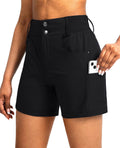 5 in Hiking Golf Shorts High Waist Stretch Cargo Shorts - Comfortable