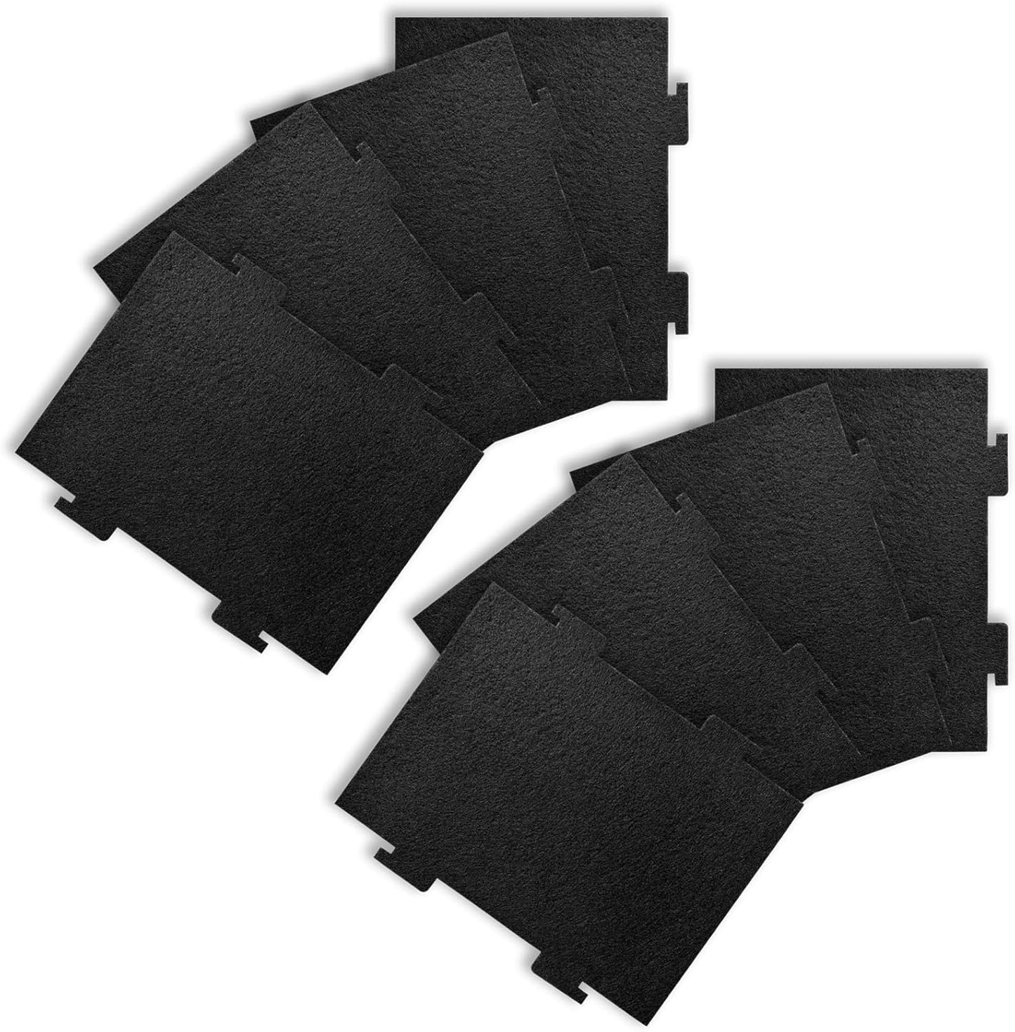 8-Pack Charcoal Air Filters for Whirlpool Over-The-Range Microwaves - Cleaner Air!