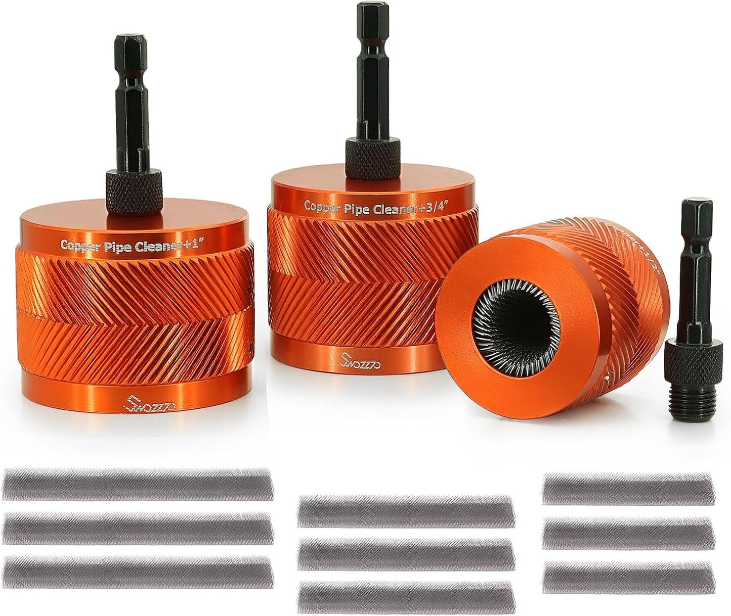 Metal Copper Pipe Cleaner Set for Rust and Stains Removal