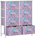 DWVO Multifunctional Tall Dresser with 8 Drawers for Storage