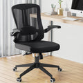 400LB Ergonomic Office Chair - Lumbar Support, Wheels, Arms