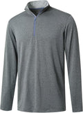 Quarter Zip Golf Pullover for Men - Dry Fit Performance 1/4 Zip