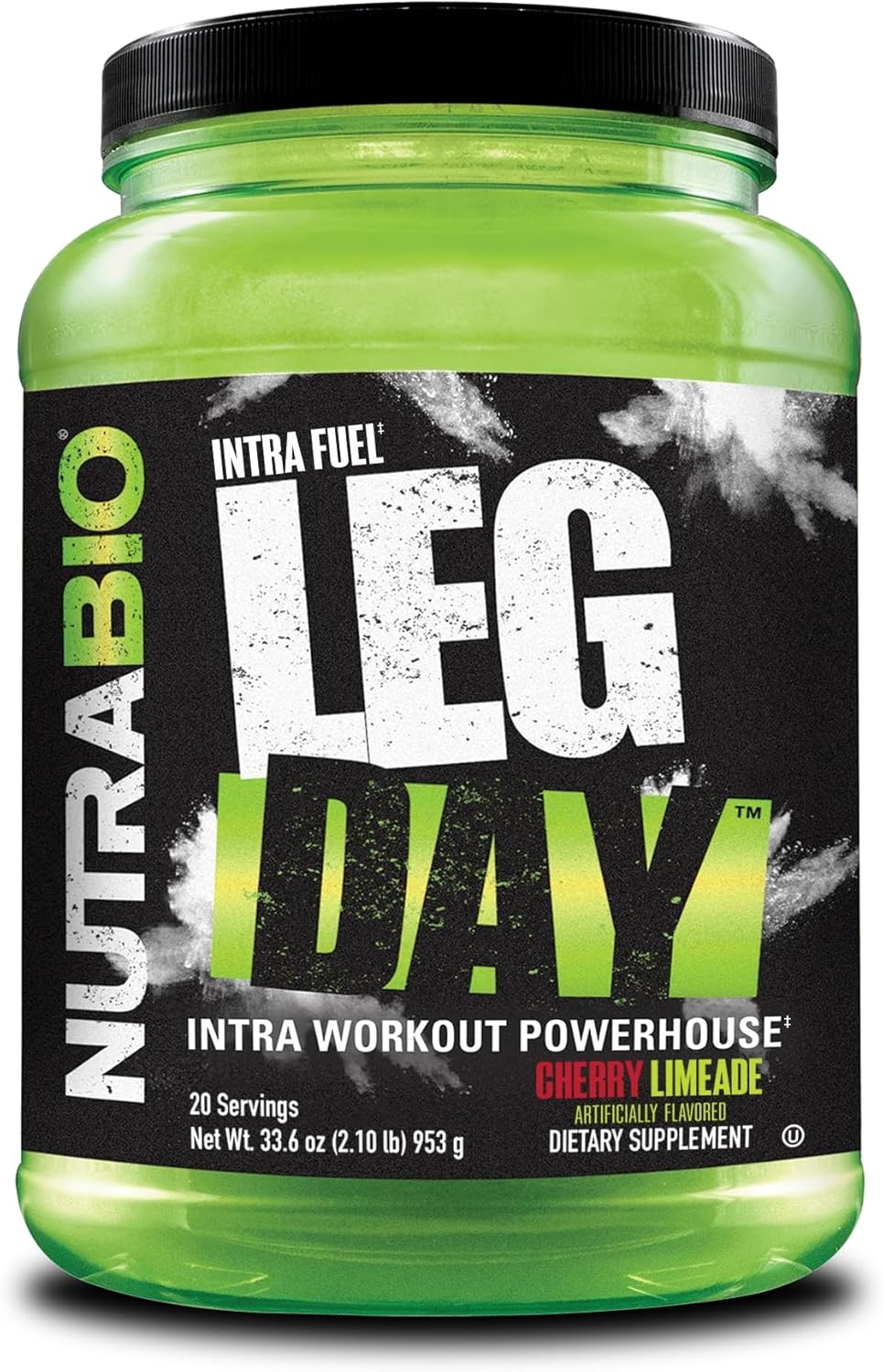 NutraBio Leg Day Intra Workout Powder for Ultimate Recovery