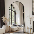 Suidia Arched Full Length Mirror 78in x 38in - HD Standing Mirror