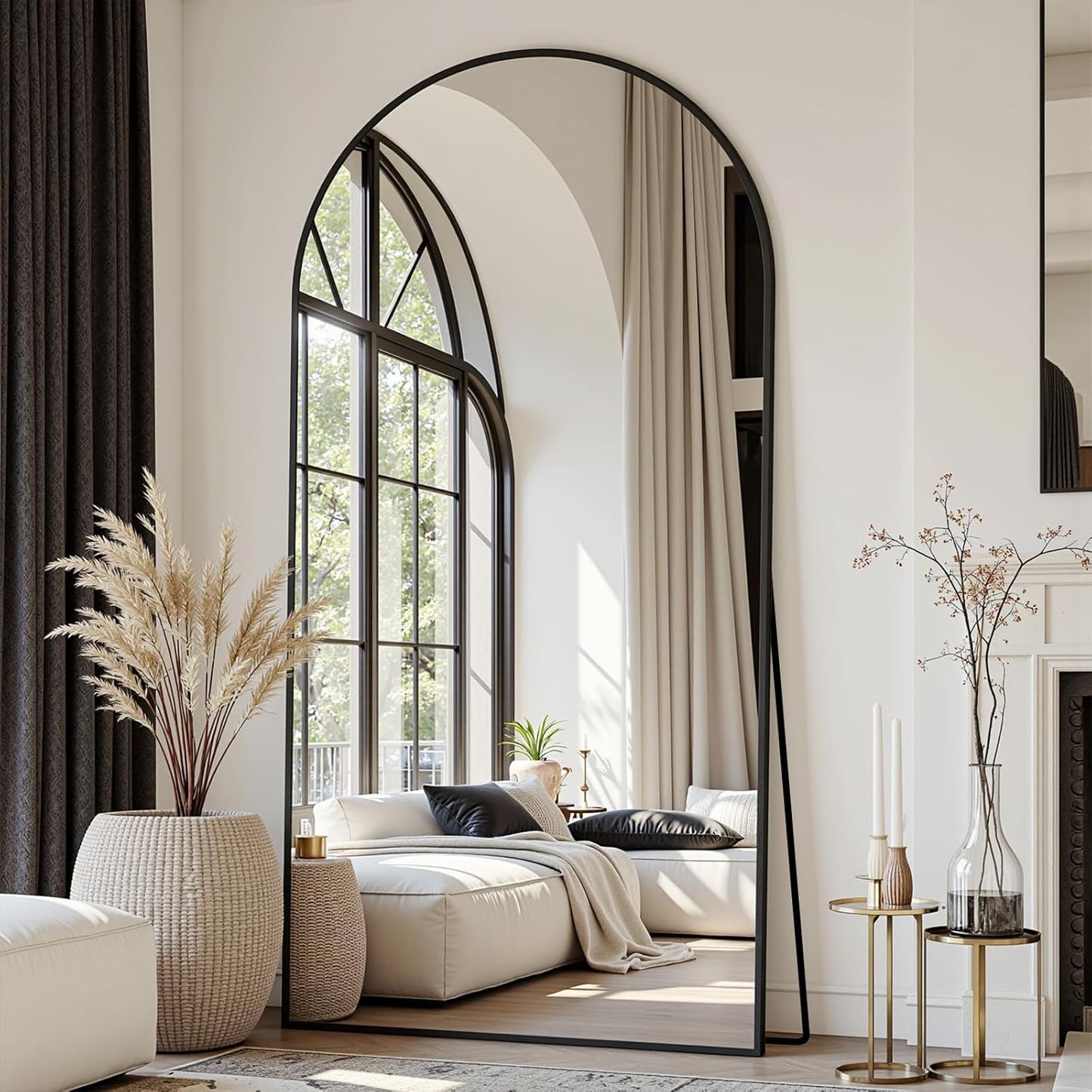 Suidia Arched Full Length Mirror - Stylish and Functional Design