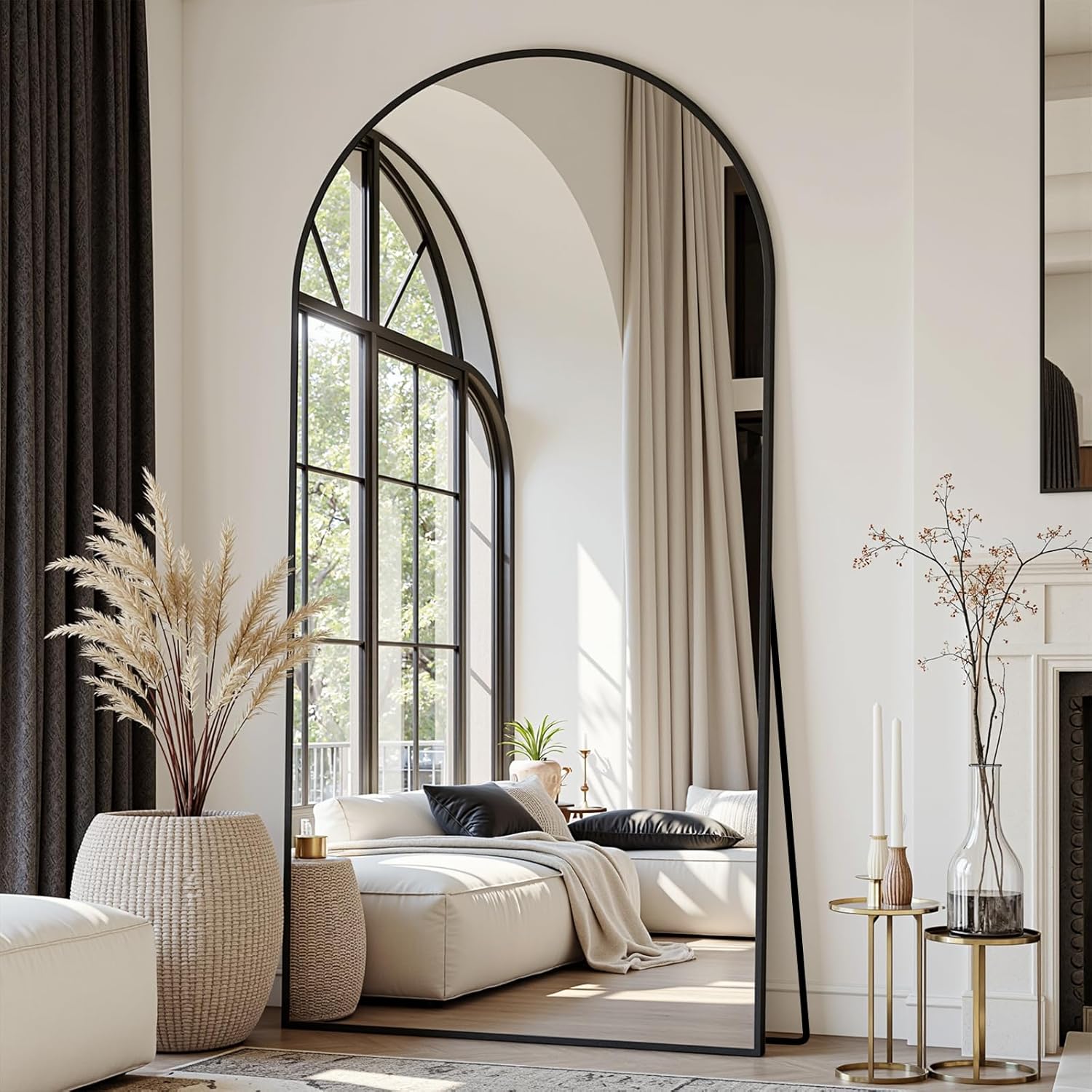Suidia Arched Full Length Mirror - Stylish and Functional Design