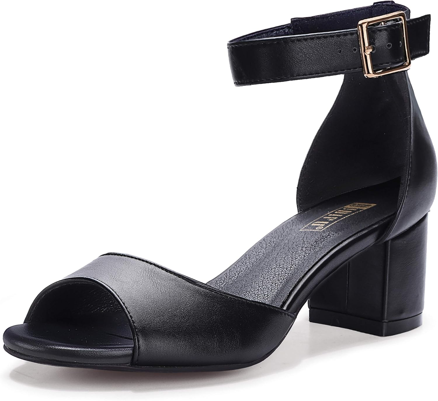 IDIFU Women's Candie Low Block Heels Sandals for Any Occasion