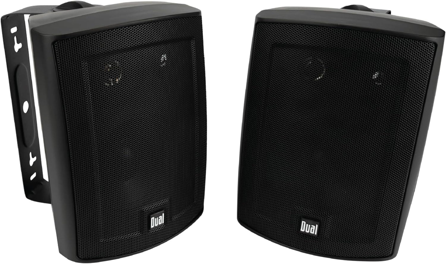 Dual LU63PB 6.5 Outdoor Speakers | Effortless Setup | Weather Resistant