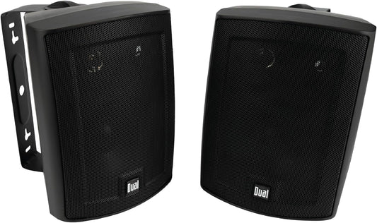 Dual LU63PB 6.5 Outdoor Speakers | Effortless Setup | Weather Resistant