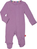 Magnetic Me Girls Modal Magnetic Baby Footie Pajamas - Easy Night is