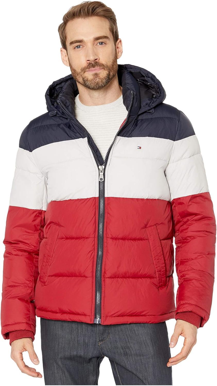 Tommy Hilfiger Men's Down Alternative Hooded Puffer Jacket Review