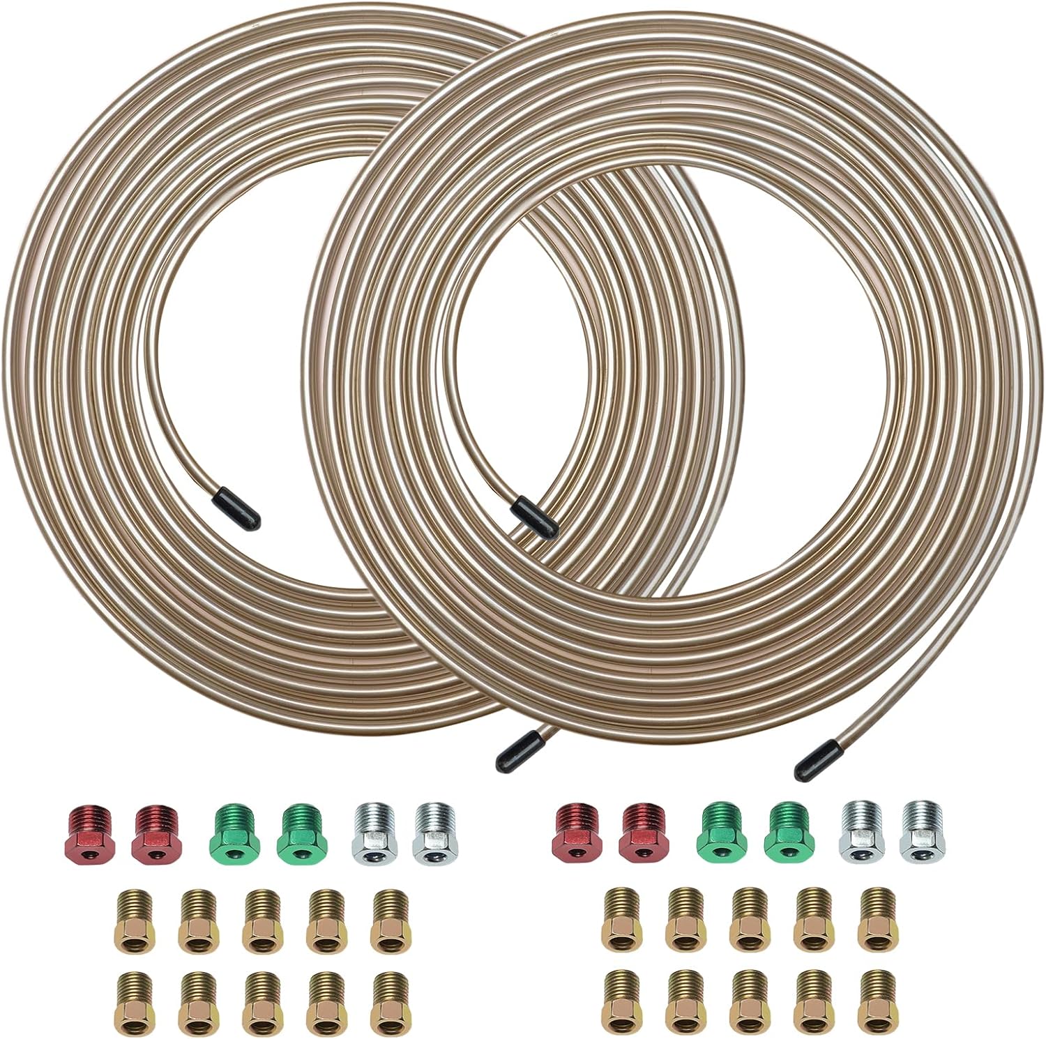 25 ft Copper-Nickel Brake Line Kit for Reliable Performance