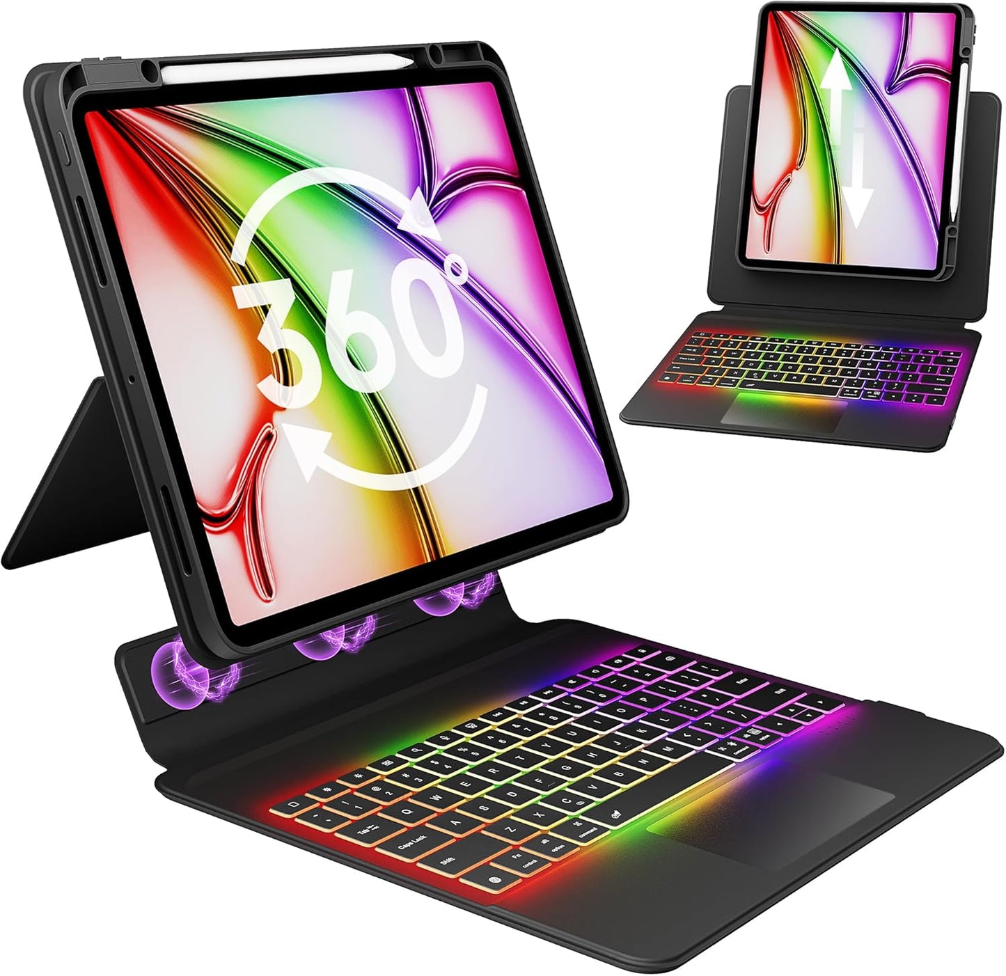 GUSGU SplitFolio Detachable iPad 11th Gen Keyboard Case Review
