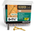 Deck Plus 1-5/8 in Epoxy Coated Deck Screws #8 - Rust Resistant