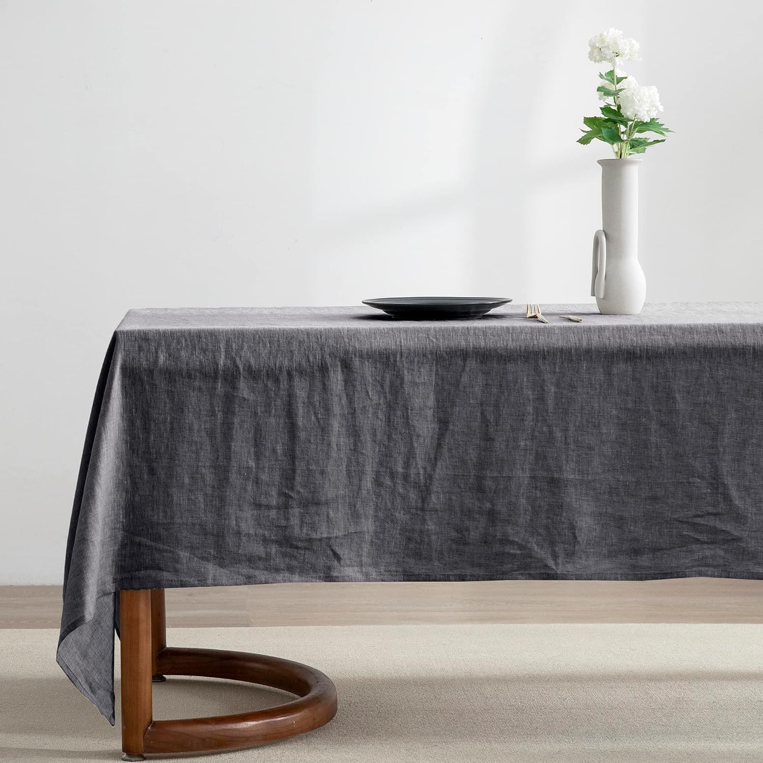 EVERLY 100% Pure Linen Tablecloths for Dining and Events
