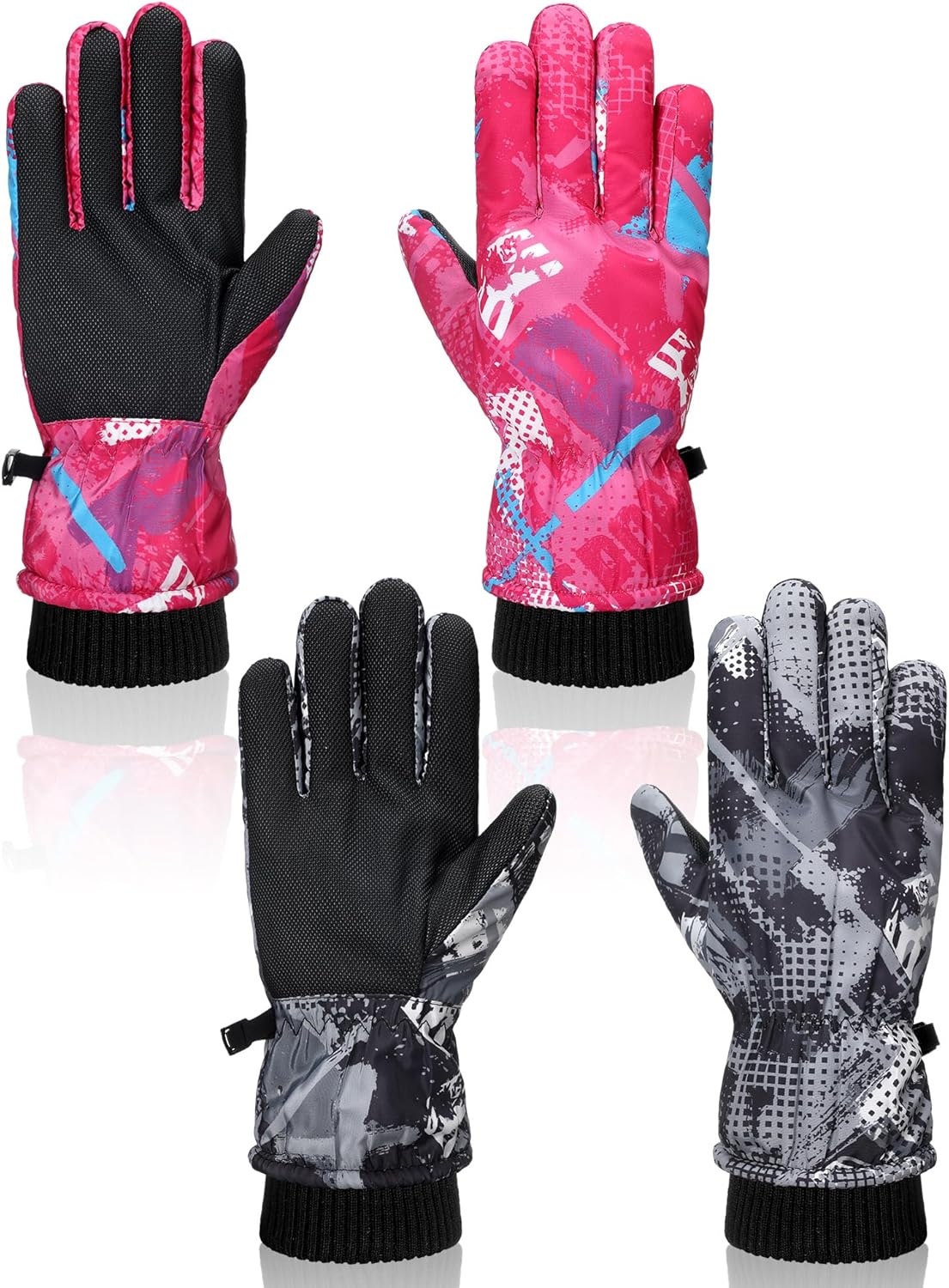 Kids Waterproof Ski Gloves - Keep Little Hands Warm!