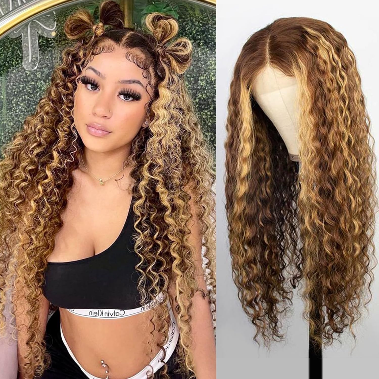 13x6 Highlight Lace Front Wig Human Hair for Stunning Looks