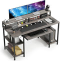 VERMESS 48 Gaming Desk with Full Monitor Stand