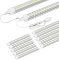 5ft LED Shop Light Fixture 6500K Daylight White - High Output V Shape