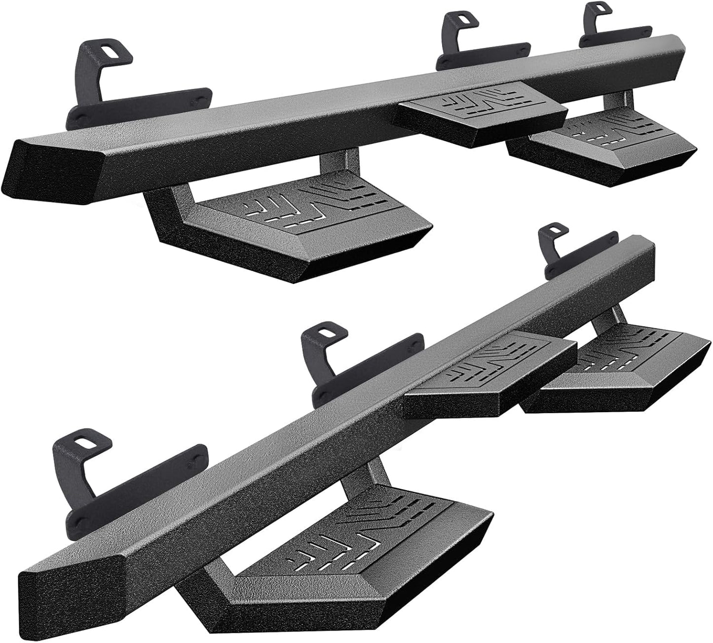 Running Boards for 2018-2025 Jeep Wrangler JL 4 Doors - Durable Steps