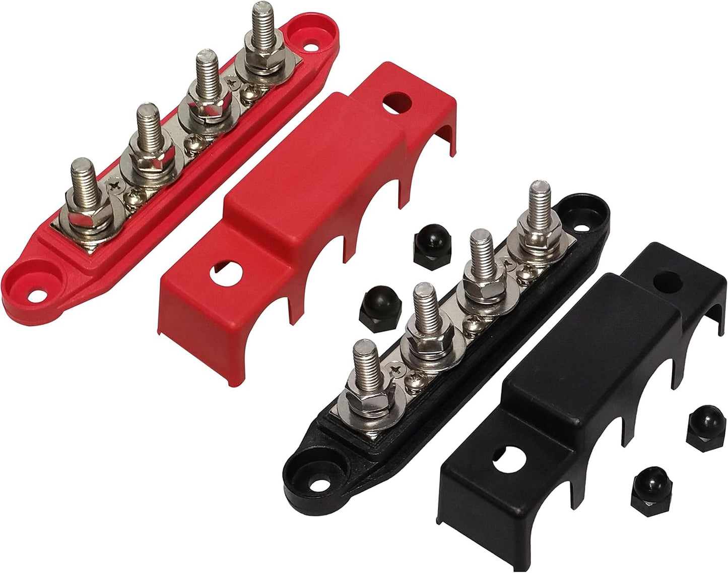 5/16in 4 Stud Bus BAR Power Distribution Block for Marine Use