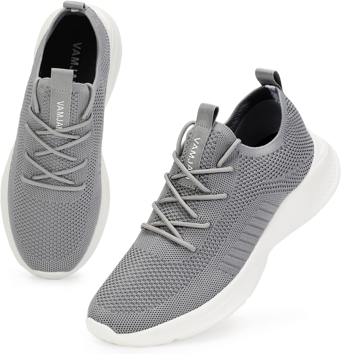 VAMJAM Men's Running Shoes Lightweight Breathable Sneakers
