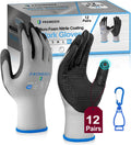 PROMEDIX P Nitrile Coated Work Gloves for Men - MicroFoam Grip